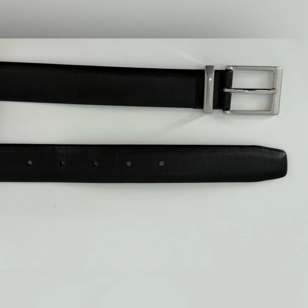 Roundtree‎ & Yorke Men’s Black Contemporary Belt 32